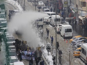 DBP kadın meclisi yürüyüşüne müdahale