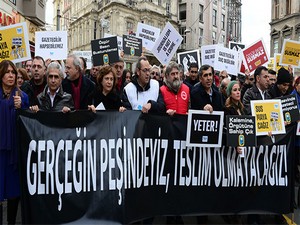 Gazetecilerden, 'Çalışan Gazeteciler Günü' eylemi