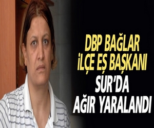 DBP Bağlar İlçe Eş Başkanı Sur’da ağır yaralandı