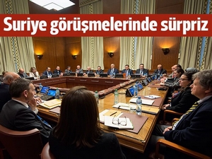 Cenevre görüşmelerinde sürpriz: