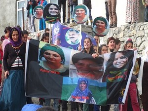 Hakkari KJA yürüyüş düzenledi