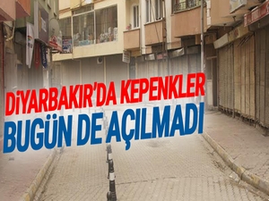 Amede bugün de kepenkler açılmadı