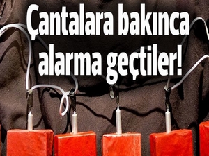 Suriye sınırında canlı bomba yelekleri yakalandı