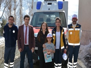 Hakkari'deki öğrenciler bilgilendirildi
