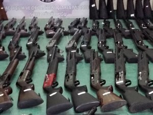 Bolu polisi cephane yüklü kamyonet yakaladı