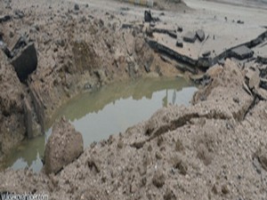 askeri konvoyun geçişi esnasında patlama