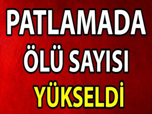 Ölü sayısı 37'ye yükseldi'