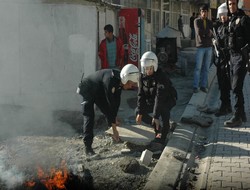 Hakkari'de olaylar çıktı