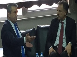 Coşkun: Hatso'yu ziyaret etti