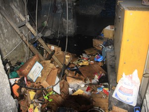 Hakkari'de çıkan yangın korkuttu