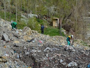 Hakkari'deki dere yatakları temizleniyor
