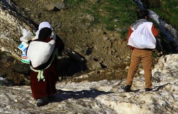 Köylülerin yol çilesi