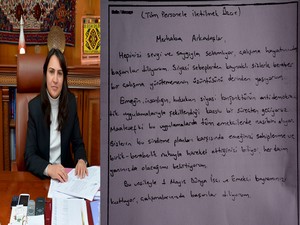 Tutuklu Eş Başkan Belediye Emekçilerini Unutmadı