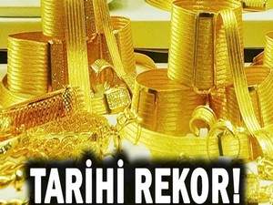 Altında tarihi rekor