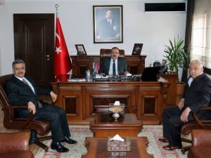 SGK Müdürü Polat Vali Canbolat'ı ziyaret etti