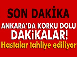 Ankara Numune Hastanesi'nde yangın çıktı