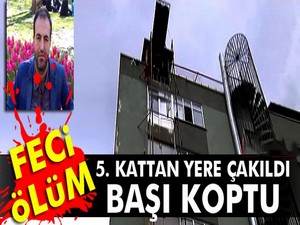 Yük asansöründe feci ölüm