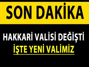 24 ile yeni Vali atandı