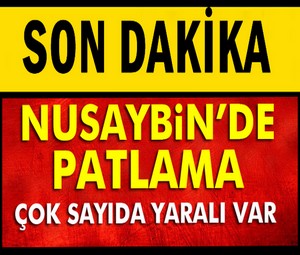 Nusaybin’de patlama: 1’i ağır, 4 yaralı