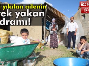 Yüksekova'lı Aykut ailesinin yürek burkan dramı