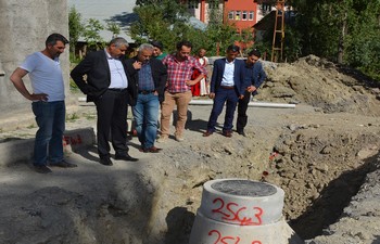 Eşbaşkan vekili Alkan denetimde