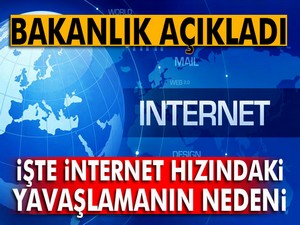 İşte internet hızındaki yavaşlamanın nedeni