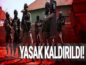 Yasak kaldırıldı