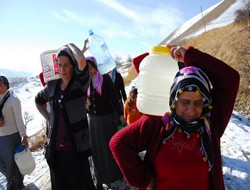 Köylülerin su çilesi