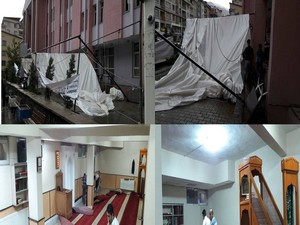 Hakkari'de iftar çadırı çöktü 1 yaralı