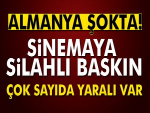 Almanya’da silahlı saldırı
