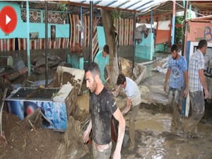 O ilimizde sel felaketi 2 ölü, 1 kayıp 3 yaralı