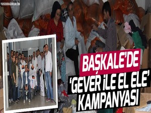 Başkale’de ‘Gever İle El Ele’ Kampanyası