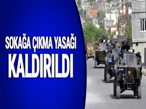 Lice bölgesindeki sokağa çıkma yasağı kaldırıldı