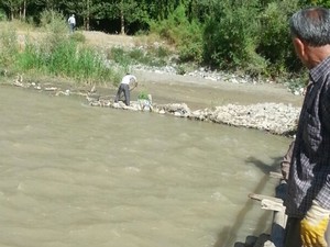 Türkiye'nin ilk seyyar köprüsü yeniden kuruldu