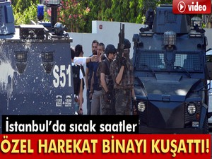 İstanbul'da sıcak saatler!