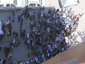 Hakkarili vatandaşlar yürüyüşe geçti