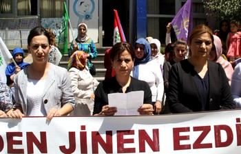 Ezidi kadınlar Hakkari’de anıldı