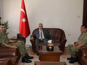 Tuğgeneral Tayanç'tan Vali Toprak'a ziyaret