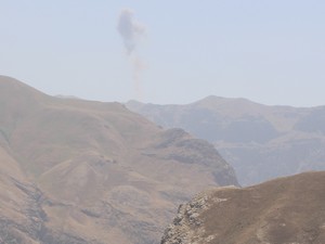 Termal kameralar görüntü aldı Obüsler ateşlendi