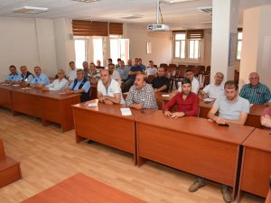 Belediye'den personeline "iş güvenliği eğitimi"