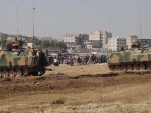 Kobani Sınırında Duvar Gerginliği!