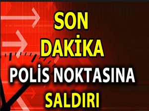 polis kontrol noktasına havanlı saldırı