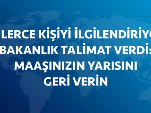 Atılan Öğretmenler Maaşının Yarısını Geri Verecek