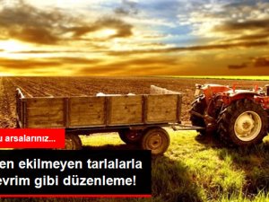 Bakan Müjdesini Verdi: Devlet Ekilmeyen Tarlayı Kendi Ekecek