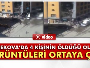 Yüksekova’daki olayın görüntüleri ortaya çıktı