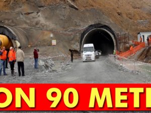 Türkiye’nin en uzun tünelinde son 90 metre