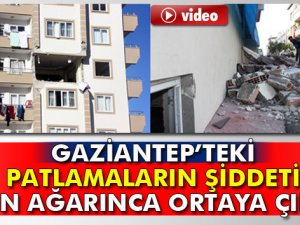 Patlamaların şiddeti gün ağarınca ortaya çıktı