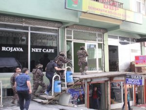 Hakkari DBP binasında arama yapıldı