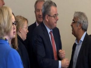 Almanya devlet bakanı Böhmer'den HDP'ye ziyaret