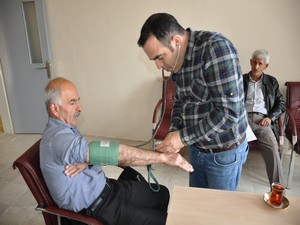 Belediyesi personeli sağlık taramasından geçti